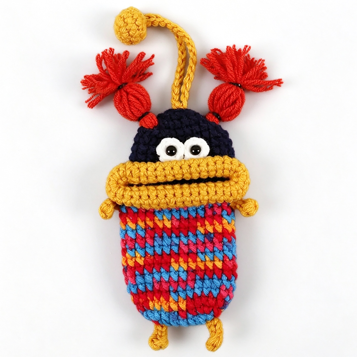 Handmade Crochet Keychain - Bestseller Series - Navy