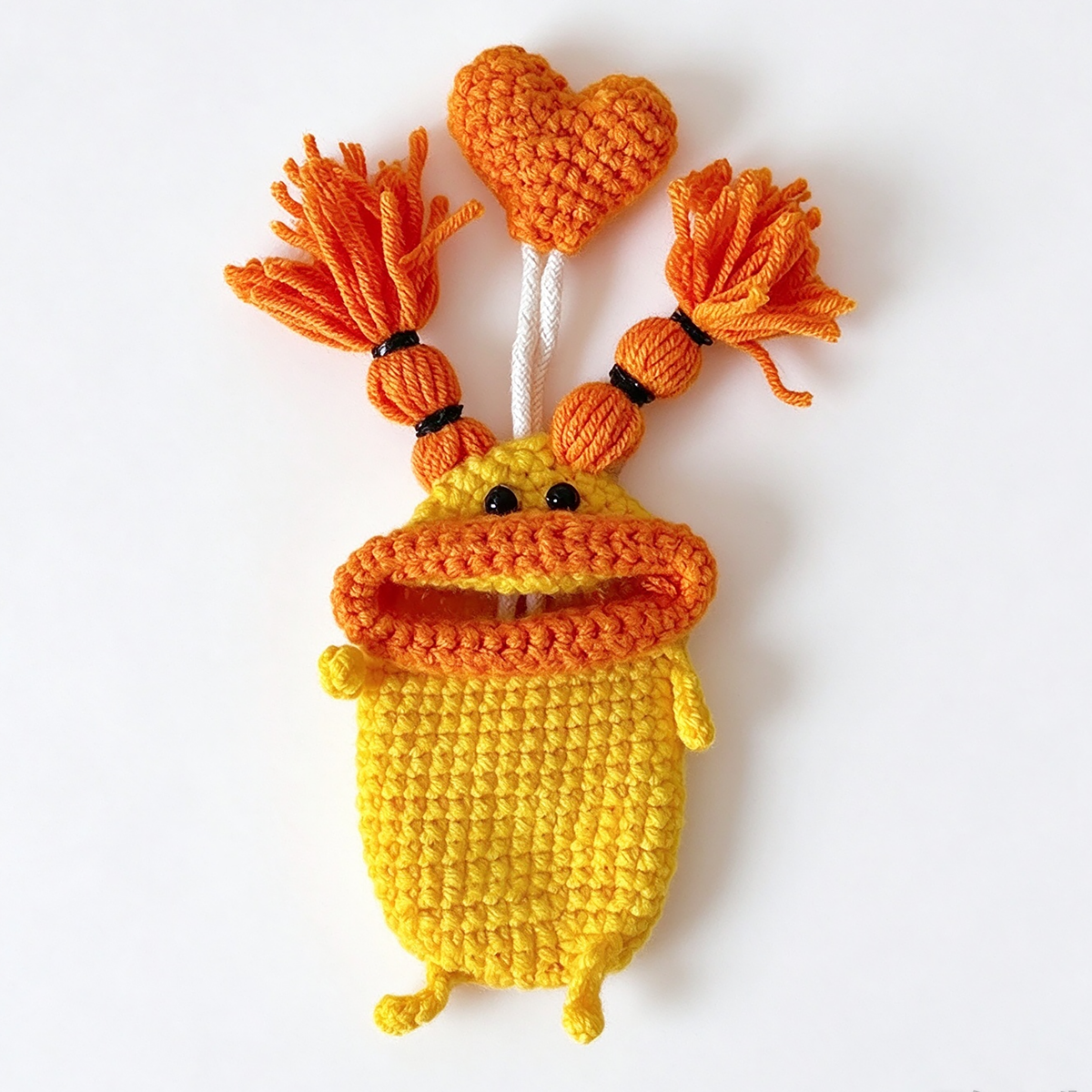 Handmade Crochet Keychain - Bestseller Series - Yellow
